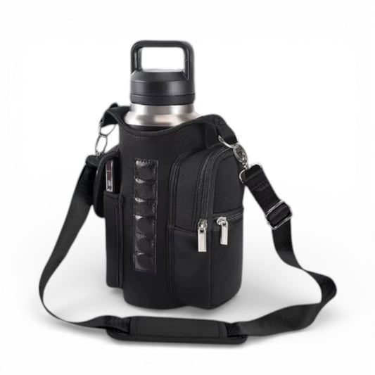 Bolsa Magnética Porta Garrafa de Água Para Academia