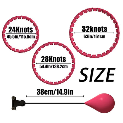 Argola de Pilates com Peso Infinity – Fitness Portátil para Casa para Mulheres